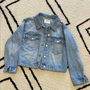 Zara Kids Blue Denim Jacket